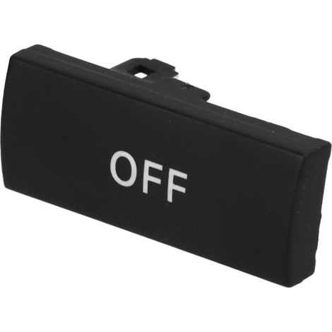 Eosnow Bouton d'arrêt du climatiseur ABS, capuchon de commutateur de réglage de la commande AC de remplacement pour Mercedes-Benz Classe E W212 E 63 AMG 2009-2016