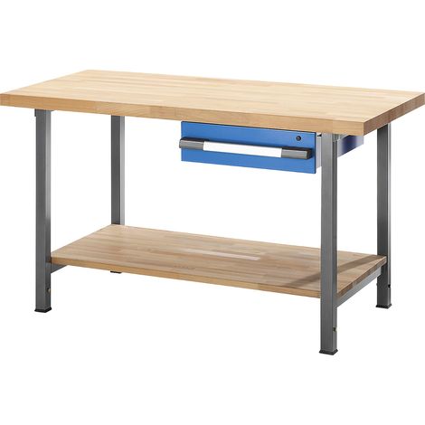 eurokraft pro, Établi réglable en hauteur, sur piétement, 1