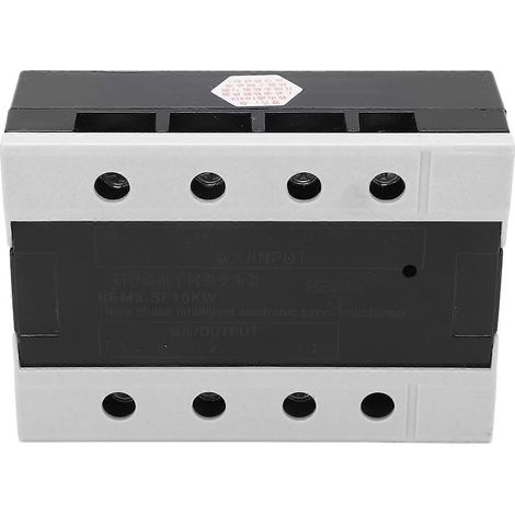 Transformateur servo triphasé 10 kW, convertisseur de tension électronique, entrée 360-420 V, sortie 200-230 V - Parfait (1/4)