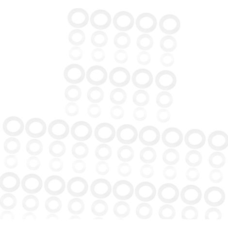 3 Ensembles Joint De Tuyau De Buse De Ruban De Refroidissement Hydra Pour Tuyau D'Arrosage Joint De Tube À Soufflet Rondelle De Buse De Rondelle De Tube À 60 pièces 3 (1/5)