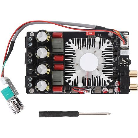 YWBL-WH Carte Amplificateur Numérique TPA3251 BT 220 W X 2 Modules D'ampli HiFi Stéréo 12 à 36 V DC avec Dent Bleue pour Bricolage Audio Home Cinéma et Systèmes Audio de Voiture (1/5)