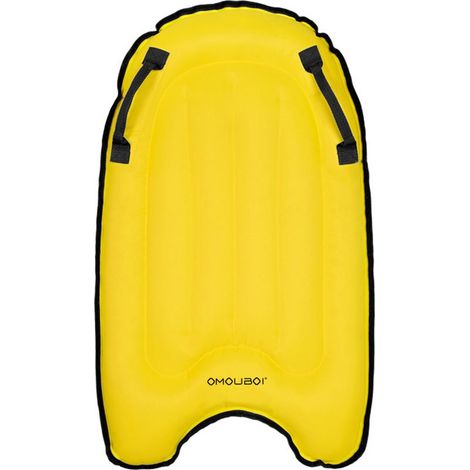 Klappbare Planchas - gelbes Surfbrett, Wasserbrett, Schwimmbrett, Wakeboard, Schwimmbrett (1/5)