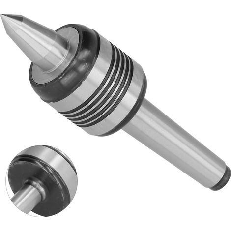 Tour à pointe tournante à cône Morse, consommables pour outils de travail du bois, fente MT2-5