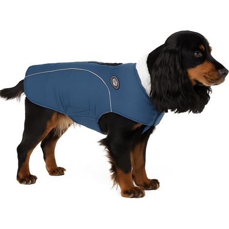 Nobby Hundemantel Alva blau (1/3)