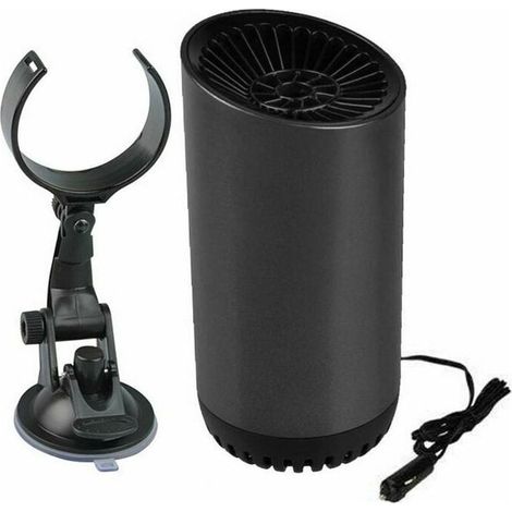 Radiateur soufflant Chauffage Voiture Ventilateur,Chauffage De Voiture 2 En 1 Portable Et Refroidisseur, 12 V 150 W,Dégivreur Et Dégivreur Pour Pare-Brise Avant (1/5)