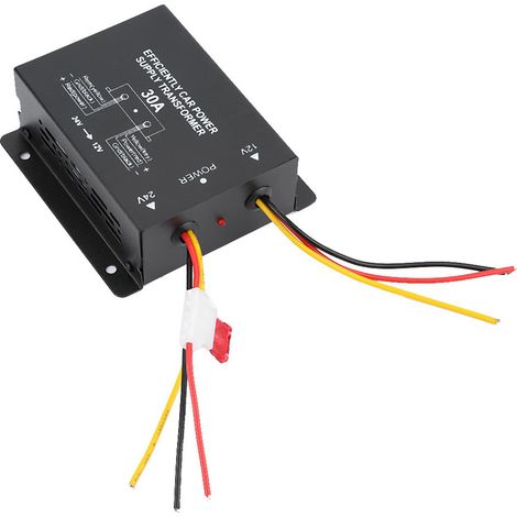 24V auf 12V 30A DC-Abwärtsspannungswandler für Autos, Kfz-Leistungsregler-Wechselrichter-Transformator (1/5)