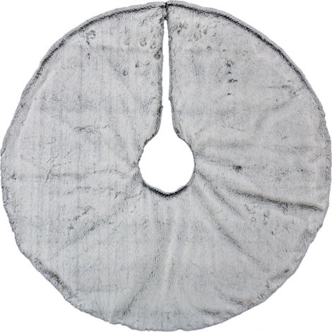 Tapis pour sapin de Noël en imitation fourrure