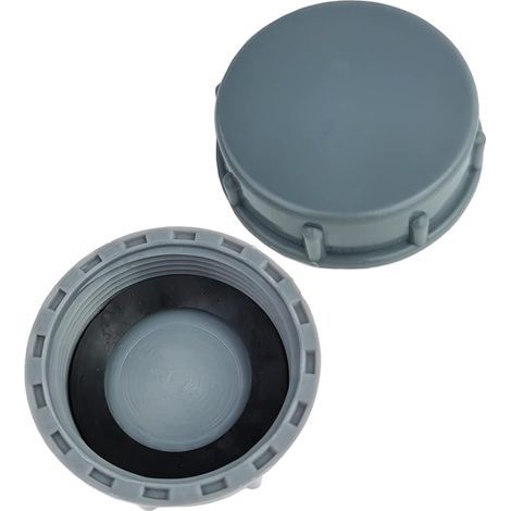2X Passoire D'évier de Cuisine Récupérateur D'aliments de 45 mm G1½" Bouchon de Tuyau Tuyau D'évacuation Bouchon D'obturation pour Sceller Les Joints et Les Tuyaux Fin (1/5)