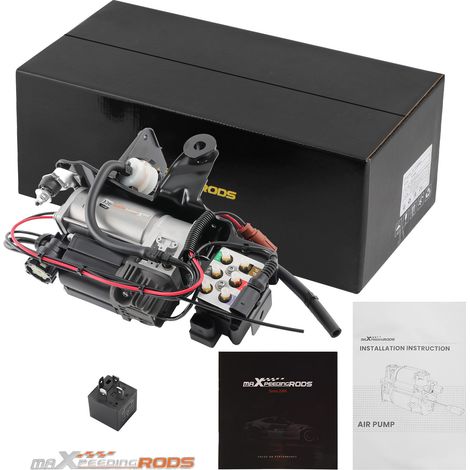 Air Suspension Compressor + Valve Block for Audi A6 S6 Avant Quattro 2006-2011 (1/5)