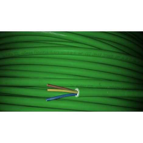 Cavi al metro cavo fg16om16 multipolare fg16 verde 3 conduttori da 6mmq con giallo verde fg7om1-3gx6 fg16om16-3gx6