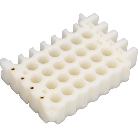 Peigne câbles 9mm trou outil organisation bundler réseau cordon peigne de CAT5 CAT6 CAT7 6x4 trous (1/5)