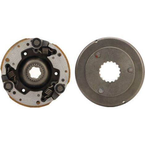 Embrayage automatique avec couvercle, ensemble de démarrage moteur 17 mm pour quads, motos tout-terrain et karts chinois de 50 à 110 cm3
