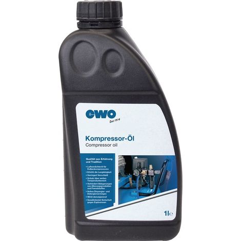 Huile pour compresseur 1 l bouteille EWO (1/2)