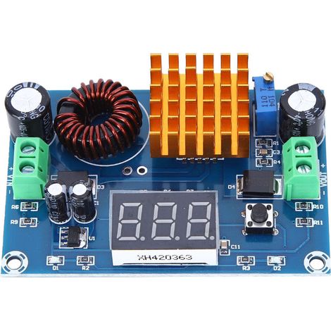 Modulo di alimentazione DC-DC, regolatore di tensione, trasformatore convertitore, ingresso regolabile 3-35V, uscita 5-45V 5A per applicazioni automobilistiche. (1/4)