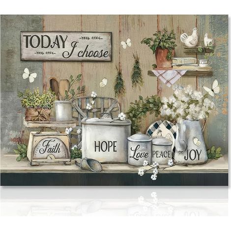 Kitchen Wall Art Poster Kitchen Dining Room Decoration Poster 12x16 (1/3)