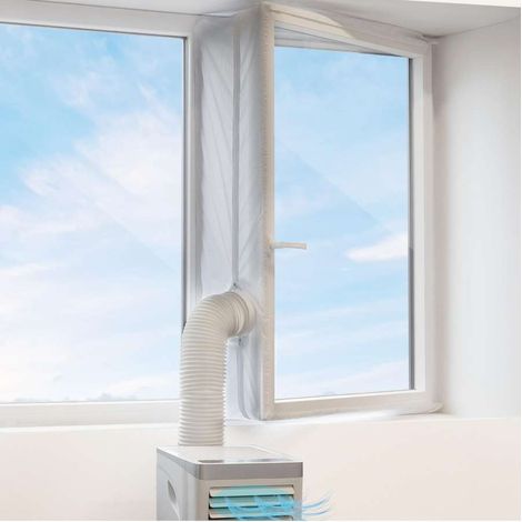 Innoliving Guarnizione Finestra Condizionatore Portatile Bianco 100x400 cm