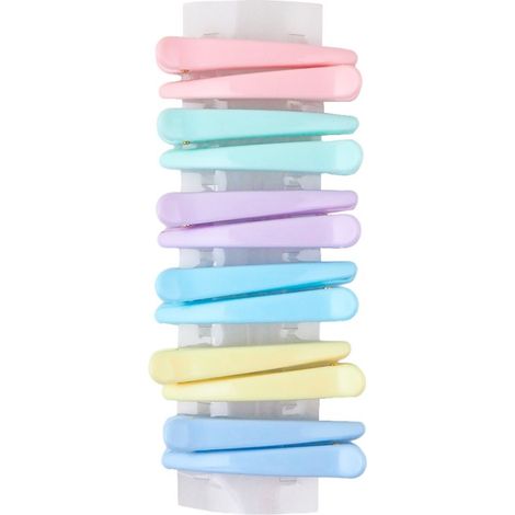 Juego de 12 pinzas para el cabello en tonos pastel SP309