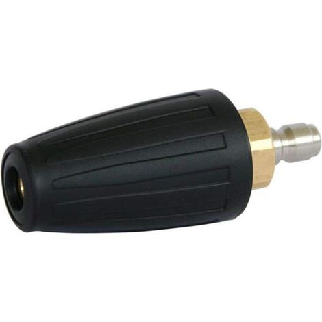 Buse rotative turbo HP 3600 PSI, raccord rapide 1/4, pour nettoyeur eau froide (040) (1/4)