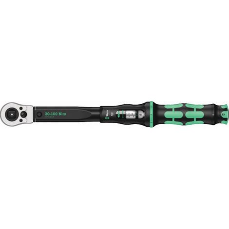 Wera Drehmomentschlüssel Click-Torque C 2 Push 1/2 Zoll 20-100 Nm - 5075625001