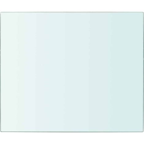 Maison Exclusive - Regalboden Glas Transparent 30x25 cm