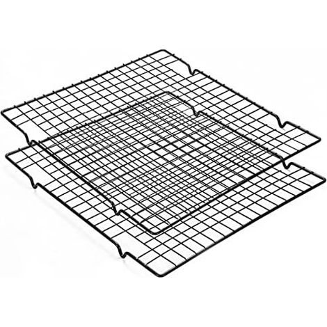 2 Pieces Rectangular Cooling Racks Cooling Cake Mold Rectangular Cake Rack Drying Rack Baking Rack Suitable for Household Baking (1/5)