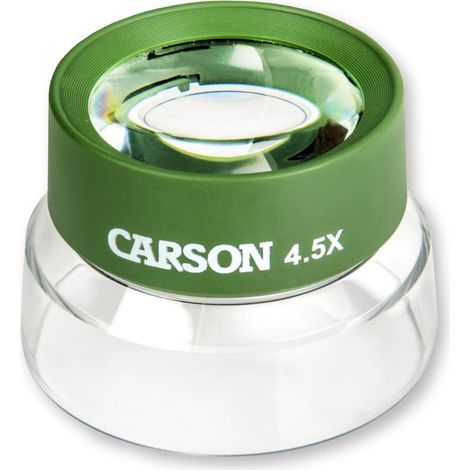 Carson BugLoupe Lupa con Gran Aumento de 4.5x