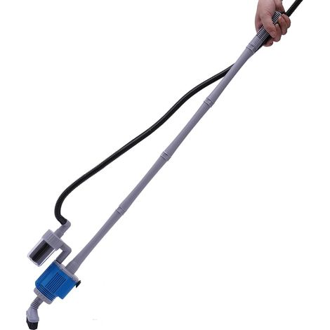 Elektrische Aquarium Siphonpumpe Wasserwechsel Sand Kies Reiniger Staubsauger