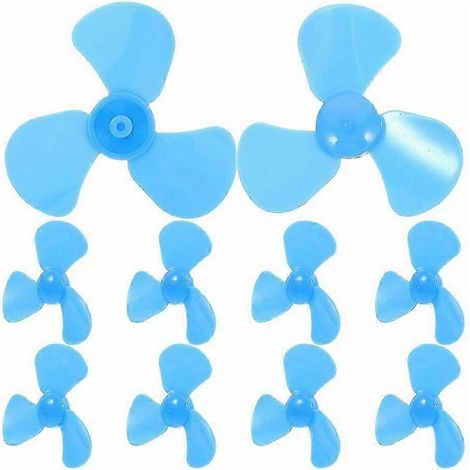 Mini pales de ventilateur en plastique, idéales pour les projets scientifiques et les accessoires de moteurs, lot de 15. (1/3)