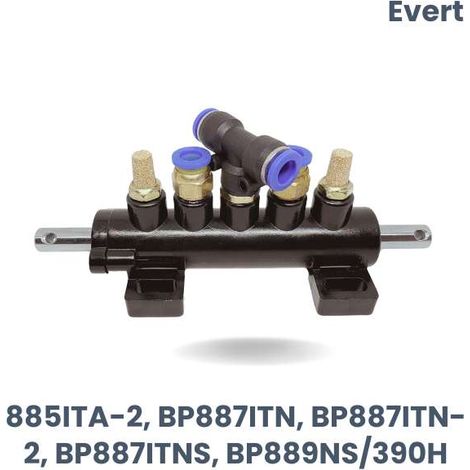 Ricambio Evert: Valvola pneumatica per pedali smontagomme 885ITA-2, BP887ITN, BP887ITN-2, BP887ITNS, BP889NS/390H (1/5)