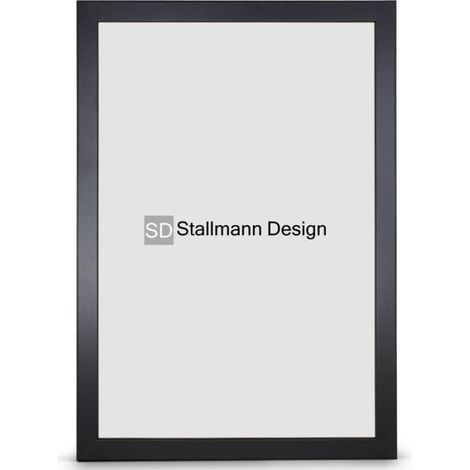 Stallmann Design Cadre photo New Modern 70x70 cm noir (1/4)