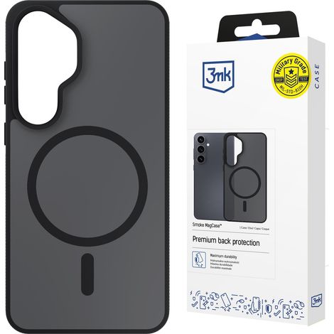 Custodia magnetica fumé 3mk per Samsung Galaxy S26 (1/5)
