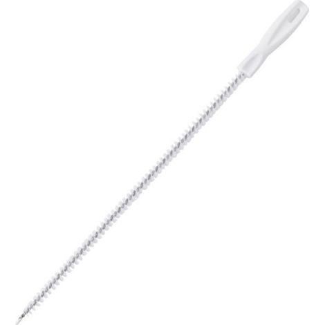 Pièces Brosse de Nettoyage de Drain D'égout, Flexible 45cm évier Brosse de Nettoyage pour Débouchage de Canalisation et Les Tuyaux, Vidange Drague Outil pour Salle de Bains Cuisine (1/4)