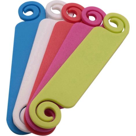 50 étiquettes de câble multicolores pour l'identification des câbles USB, ordinateurs et téléphones. (1/5)