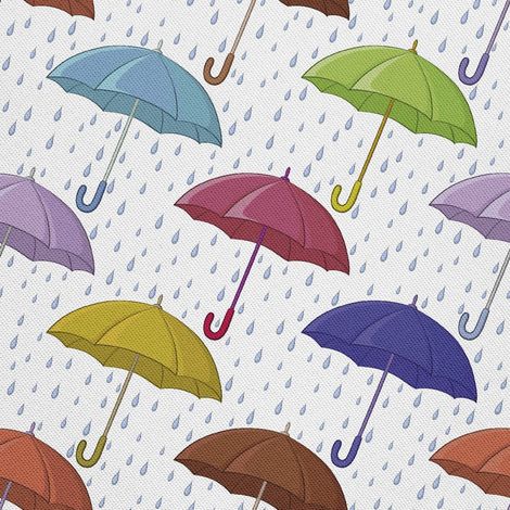 Decoración exterior Oxford - Motiv rebele Regenschirme, Regen (1/5)