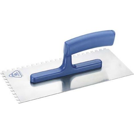Jung Henkelmann Jung - Glättekelle - Kunstoffgriff - Gezahnt 8 x 8 mm - 275 g - Professionell (1/2)