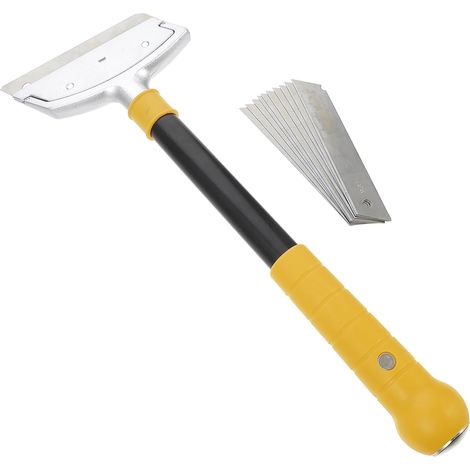 Grattoir De Nettoyage Pour Carrelage Outil De Nettoyage De Sol De Voiture Dissolvant Autocollants Pour Sol (1/5)