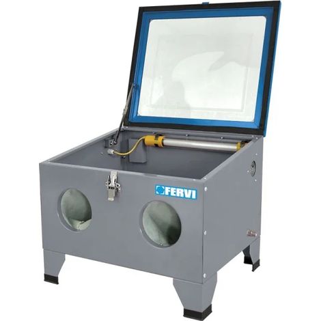 CABINE DE SABLAGE SABLEUSE BANC ASPIRATEUR FERVI 0580S (1/2)