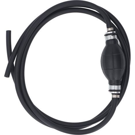 Manuelle Kraftstoffförderpumpe, NBR-Gummischlauch, ölbeständiger flexibler Siphon für Autos, Boote und Motorräder, 6 mm (1/5)