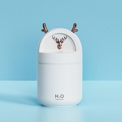 Traitement de l'air,Diffuseur d'huile essentielle et d'arôme de cerf mignon de 280ML,pulvérisateur de brouillard - Type White (1/4)