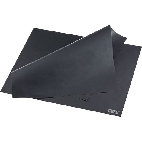 Carta da Forno Riutilizzabile 44x39 cm Nera 2 pezzi Gefu