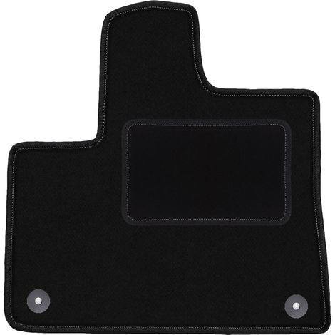 Fahrermatte schwarz für: Toyota ProAce City Kombivan (2018-)