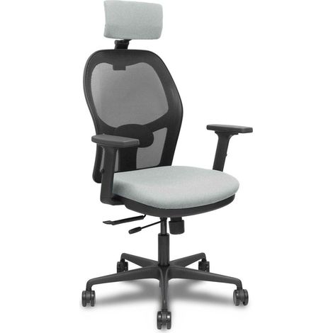 Sedia Gaming piqueras y crespo grigio chiaro PVC imbottitura malla
