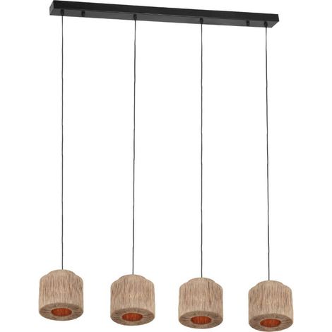 SUSPENSION, SMILLA, EXCL.4XE27, HAUTEUR: 150CM,LONGUEUR: 110CM,LARGEUR: 27CM, TRIO (1/3)