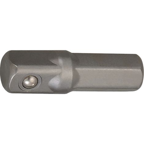 TECWERK Adapter Antriebs-6-KT.1/4 Zoll Abtriebs-4-KT.1/4 Zoll L.25mm TECWERK (1/2)