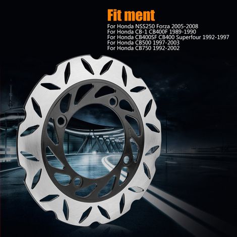 Disques de frein de 240 mm pour motos Honda NSS250, Forza CB-1, CB400F, CB400SF, CB400 Superfour et CB500 (1/5)