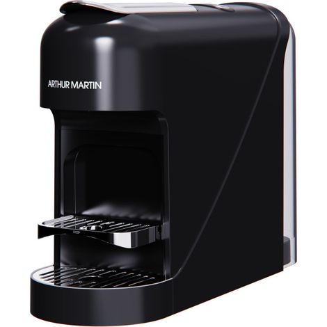 Cafetera de cápsulas - ARTHUR MARTIN - AMN230N - Espresso & Lungo - 1400 W - Negro (1/5)