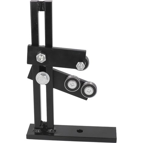 Support de tour à bois en L, fonte résistante à la rouille, stable et fluide, repose-pièce pour tournage, outil de menuiserie, établi robuste, accessoire de précision. (1/5)