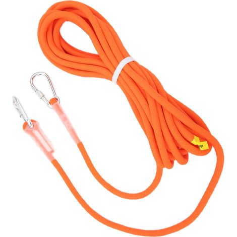 Corde de sécurité Camnal 12mm pour escalade, randonnée, secours et évacuation, longueur 10m