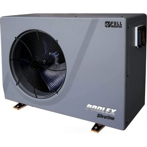 Poolex Silverline 12kW Wärmepumpe Full Inverter WIFI Abdeckung Poolheizung