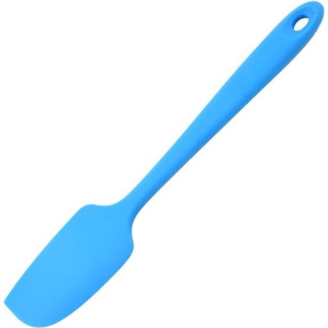espátula grande de silicona resistente al calor: 200ºF, flexible, de silicona, 22,3 cm, para mezclar, remover, cocinar, raspar, hornear, naranja (1/5)